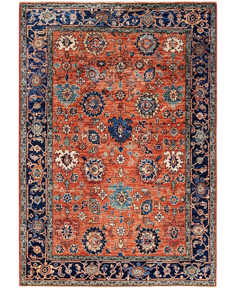 Adorn Hand Woven Rugs Serapi M0103-293 4'3"x6'2" Area Rug