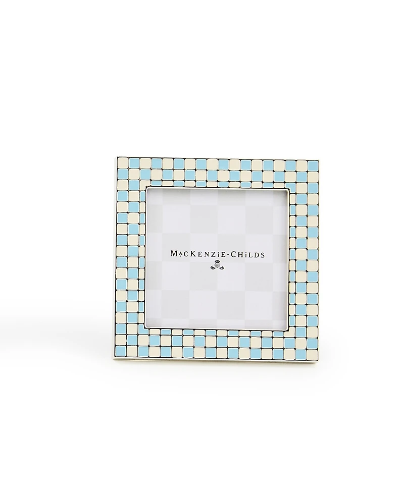 MacKenzie-Childs Celebrate Baby Blue Assorted Frames, Set of 3