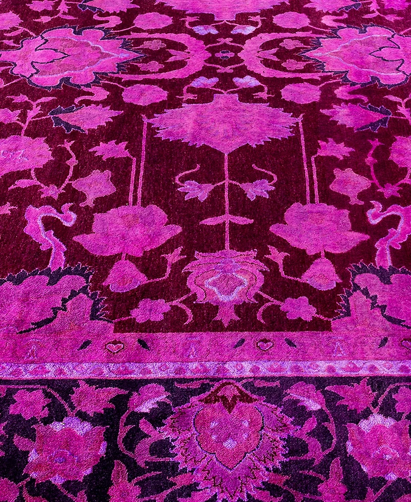 Adorn Hand Woven Rugs Fine Vibrance M1369 9'2"x12'2" Area Rug