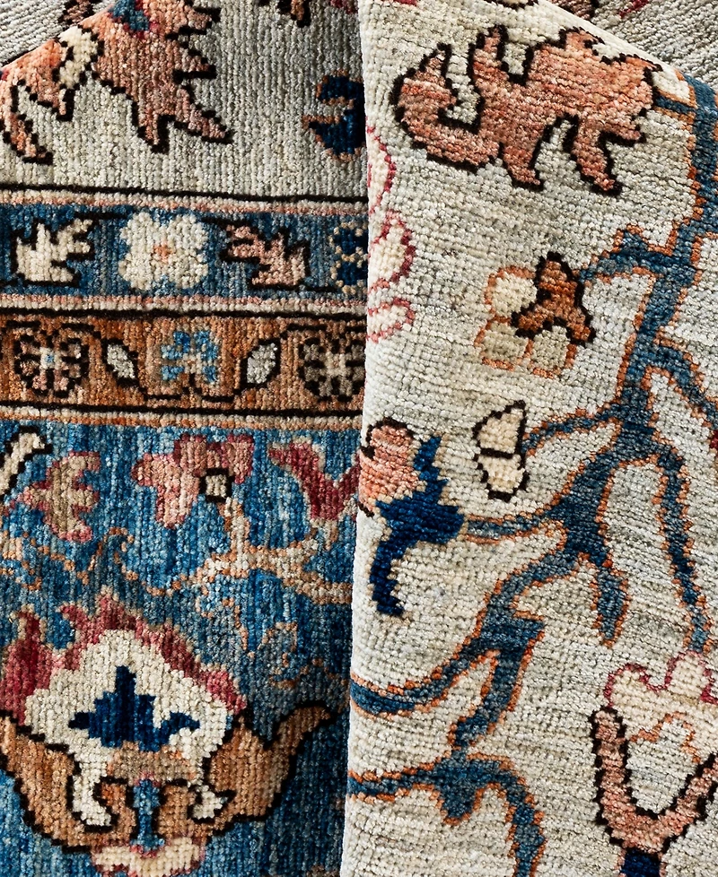 Adorn Hand Woven Rugs Serapi M0103- 8'11"x11'11" Area Rug