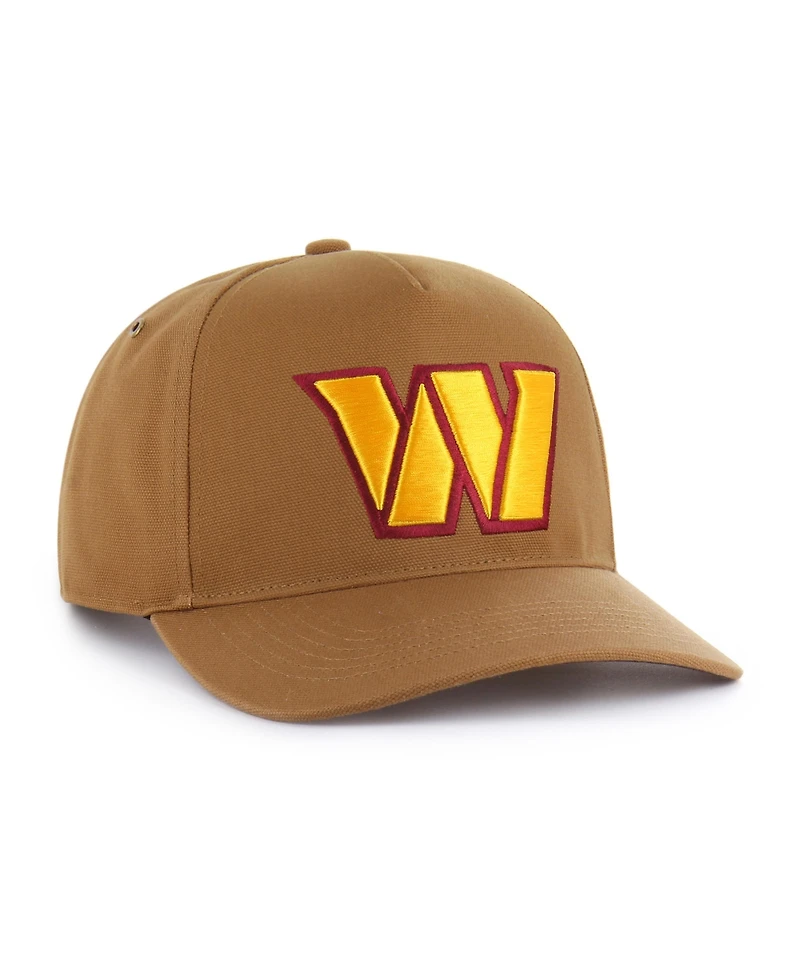 '47 Brand x Carhartt Men's Brown Washington Commanders Hitch Adjustable Hat