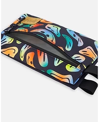 Deux par Deux Boy Double Pencil Case Smiley Face Boy - Toddler|Child