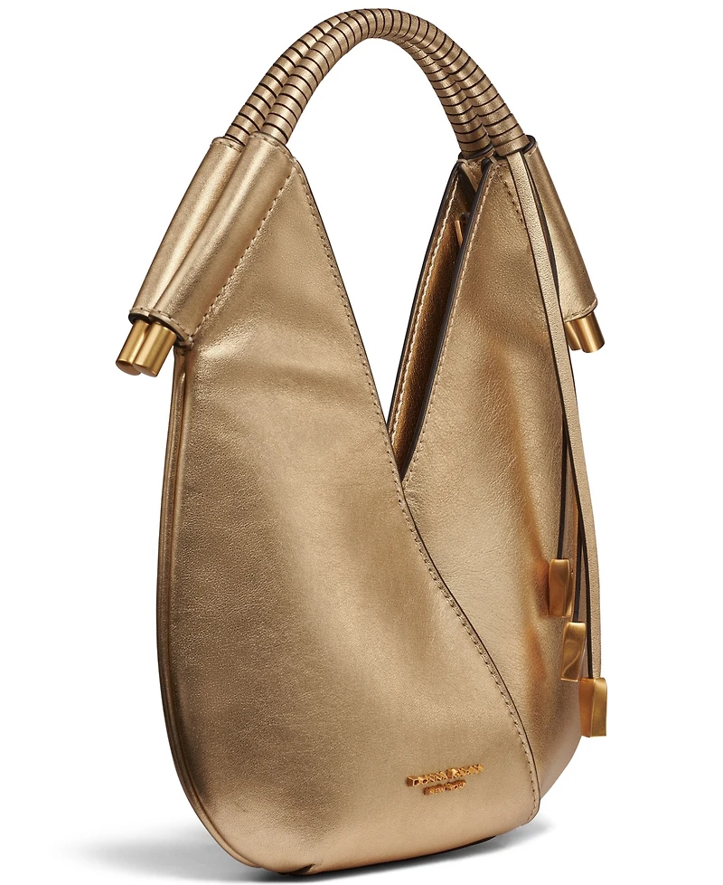 Donna Karan New York Metallic Micro Crossbody Bag