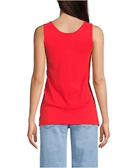 Lands' End Women's Cotton Tank Top