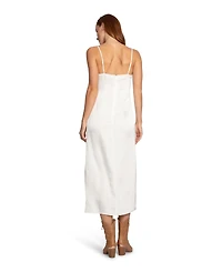 Belle & Bloom Women's Smoke and Mirror Midi Slip Dress