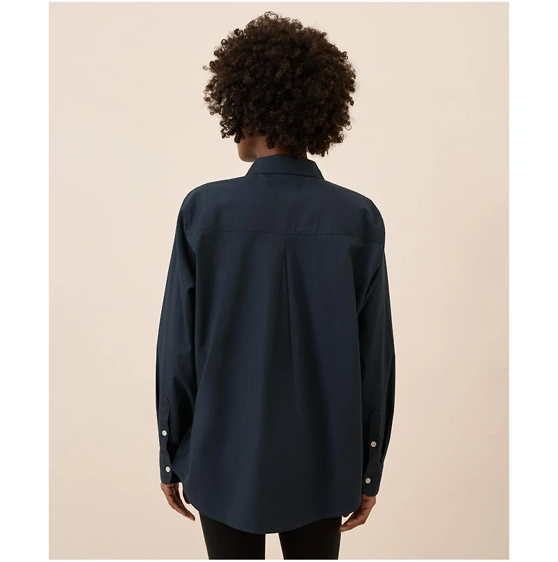 Pact Women's Organic Cotton All Day Poplin Classic Shirt