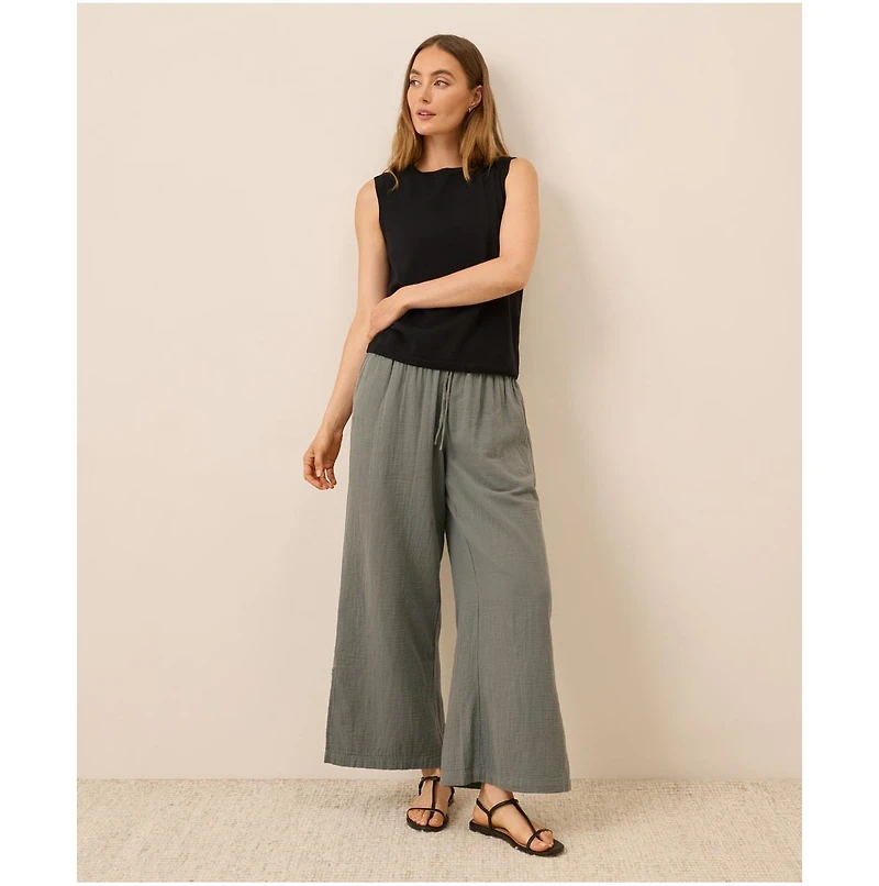 Pact Women's Organic Cotton Classic Fine Knit Shell