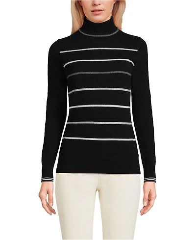 Lands' End Women's Turtleneck Sweater