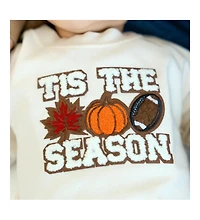 Sweet Wink Baby Boys Tis The Season Pumpkin Patch Long Sleeve Romper