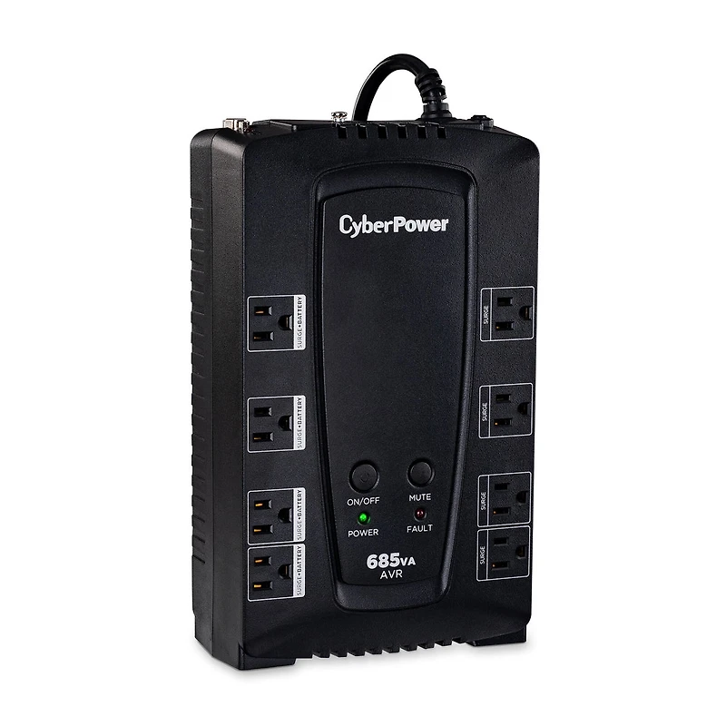 CyberPower CP685AVRG 685VA/390W AVR Ups Surge Protector & Battery Backup