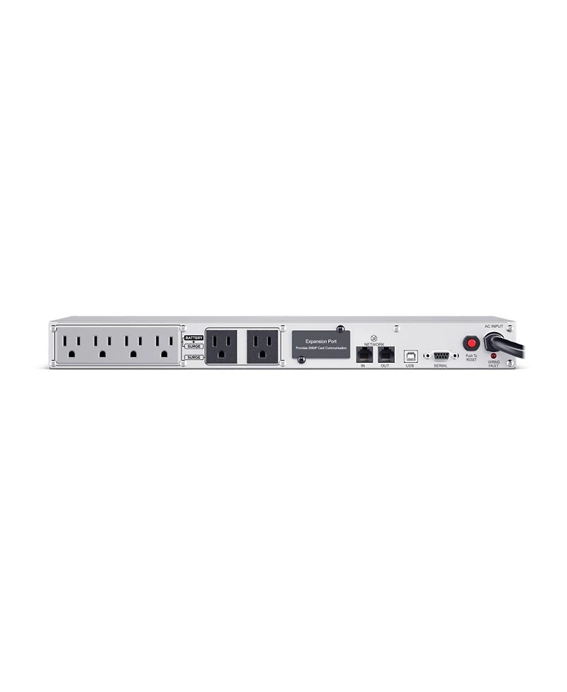 CyberPower CP500PFCRM1U 500VA/300W PFC Sinewave Lcd Rackmount Ups System, Black