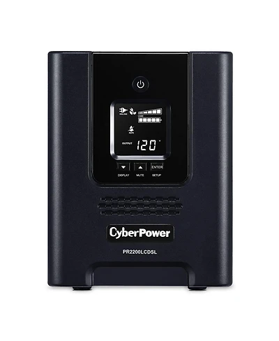 CyberPower PR2200LCDSL 2070 Va/1980W Smart App Sinewave Mini-Tower Ups, 6x Nema 5-20R, 1x Nema L5-20R