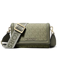Michael Kors Jet Set Mini Phone Webbing Crossbody Bag