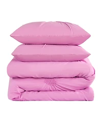 Juicy Couture Amora Gathered Heart 3-Pc. Comforter Set, King
