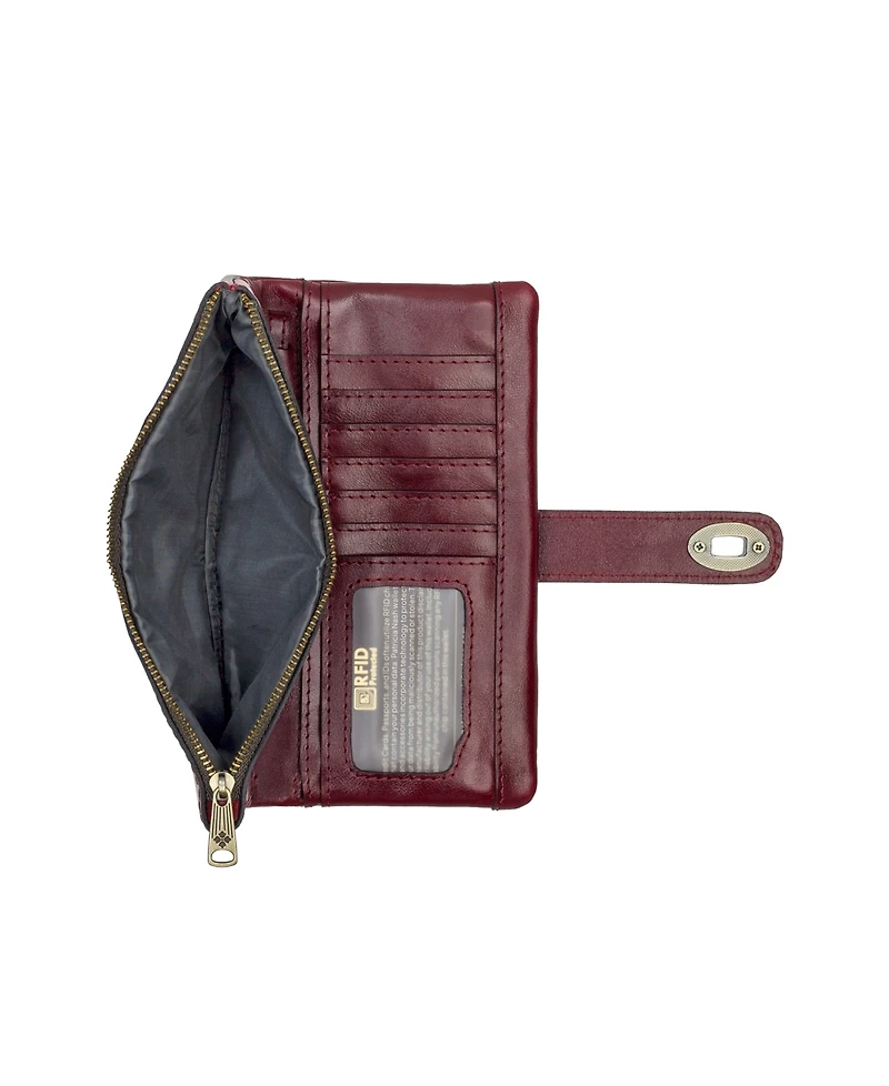 Patricia Nash Annesley Leather Bifold Wallet