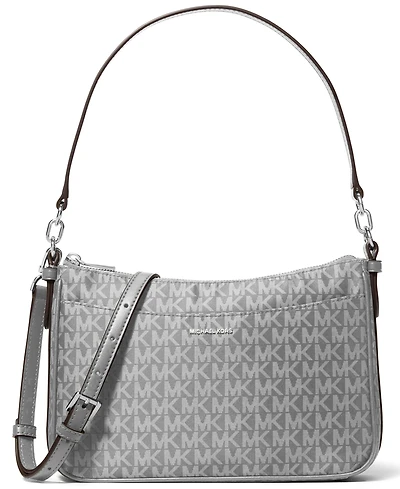 Michael Kors Jet Set Small Nylon Top Zip Pochette Crossbody Bag