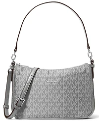 Michael Kors Jet Set Small Nylon Top Zip Pochette Crossbody Bag