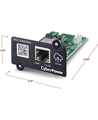 CyberPower RCCARD100 Ups Cloud Remote Monitoring Card, Black