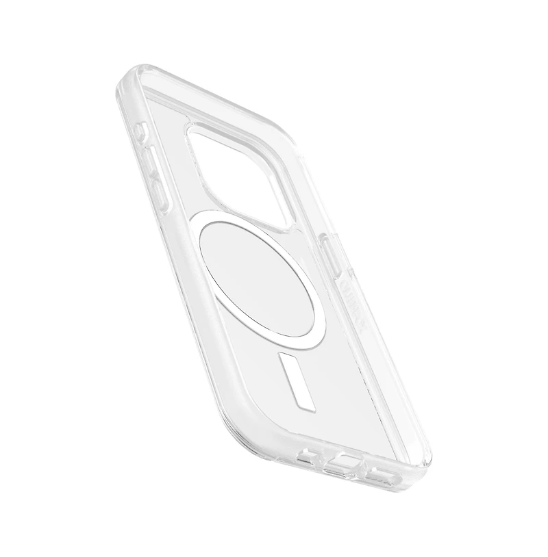 OtterBox Symmetry Plus Clear MagSafe Case for Apple iPhone 15 Pro-Clear