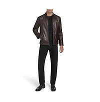 Andrew Marc Black Label Men's Weston Leather Jacket