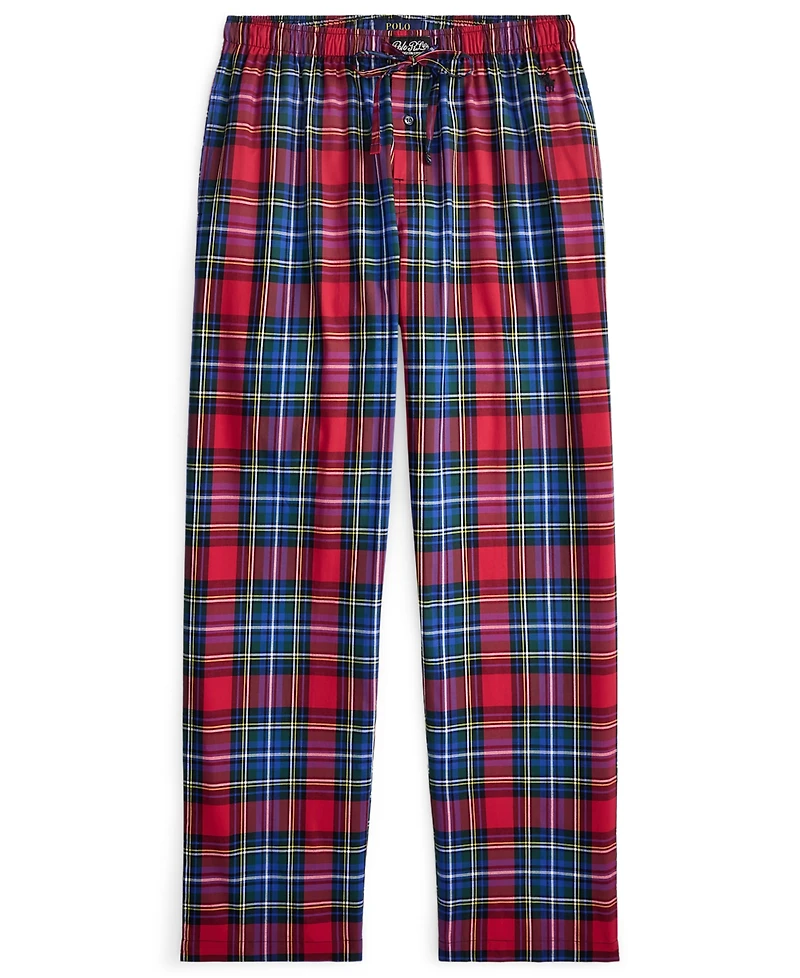 Polo Ralph Lauren Men's Woven Plaid Pajama Pants