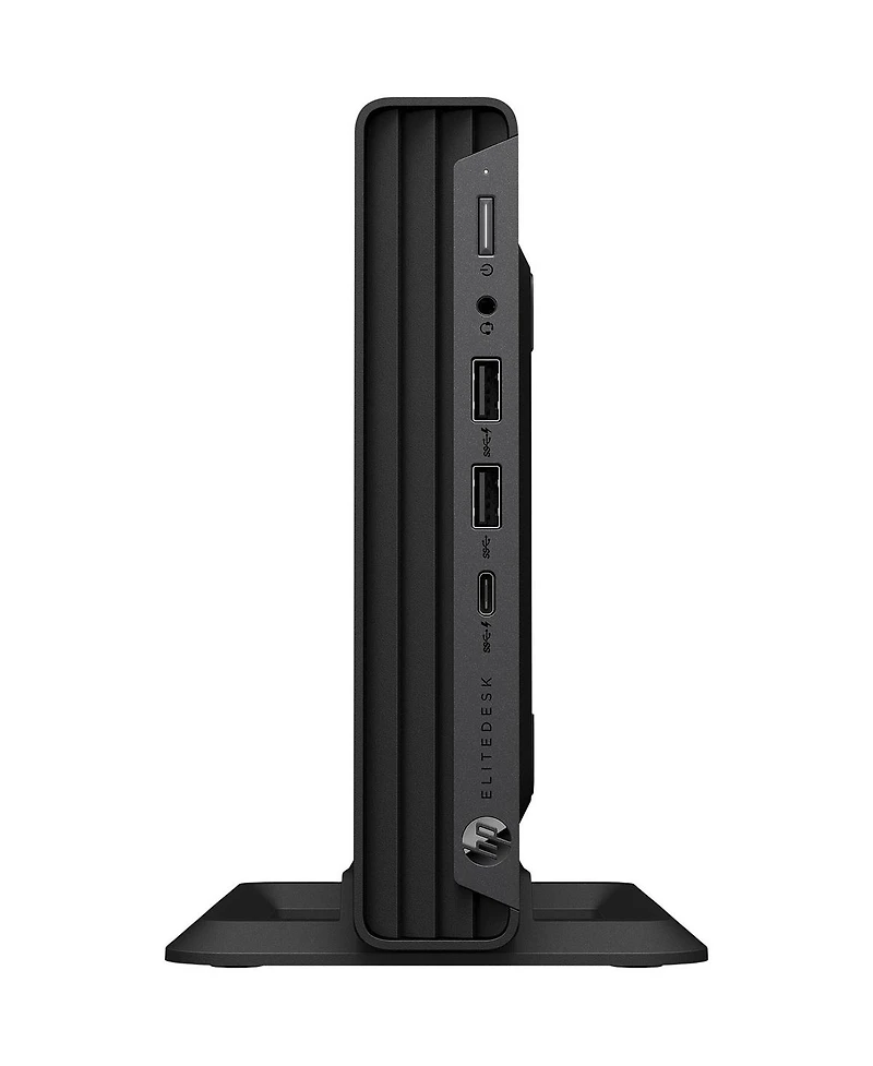 Hp Elite Mini 805 G8 Desktop Mini Pc, Amd Ryzen 5 Pro 5650GE 3.4GHz, 8GB Ram, 256GB Ssd, Windows 11 Pro, Jack Black