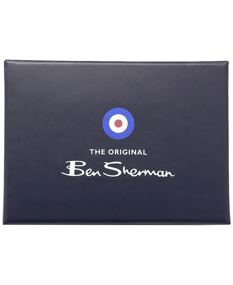 Ben Sherman Men's 2-Piece Tie and Pocket Square Half Box Set