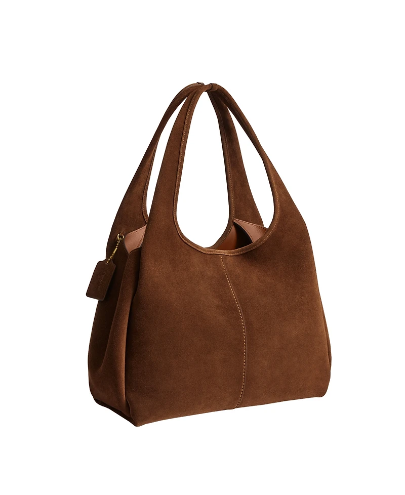 Coach Suede Lana Shoulder Bag