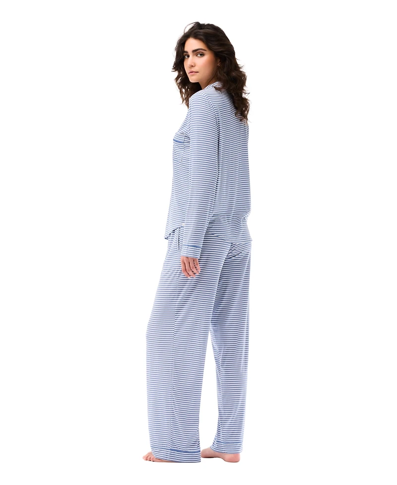 Gap Women's 2-Piece Long Sleeve Sleepwear Set
