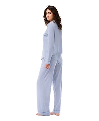 Gap Women's 2-Piece Long Sleeve Sleepwear Set