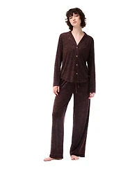 Gap Women's 2-Piece Solid Sleepwear Set