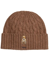 Polo Ralph Lauren Men's 2-Piece Charles Bear Hat & Scarf Gift Set