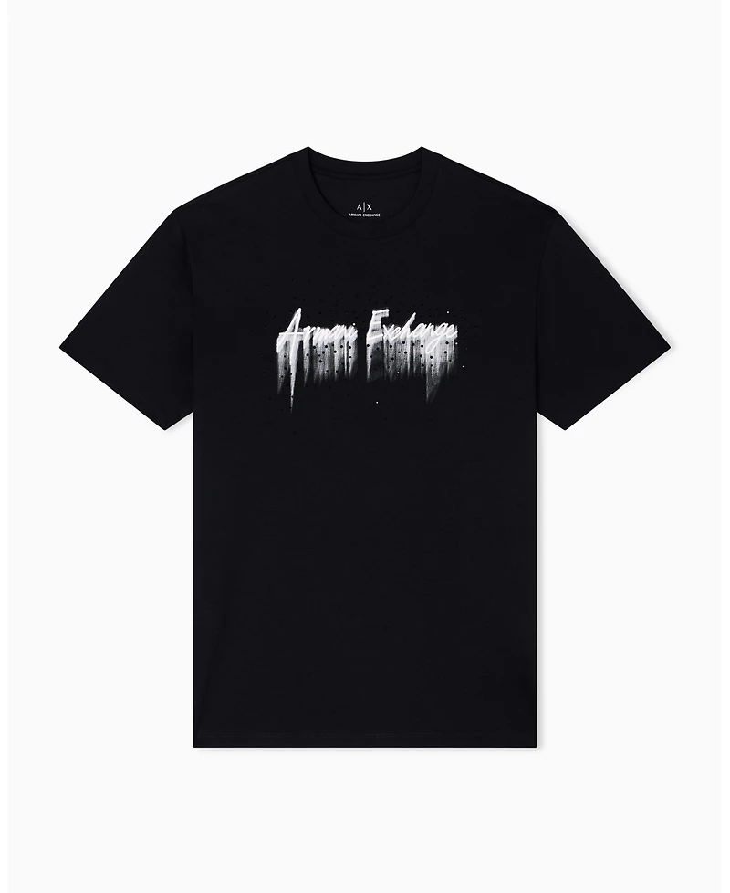 A|X Armani Exchange Men's Night Lab Embellished Graphic T-Shirt