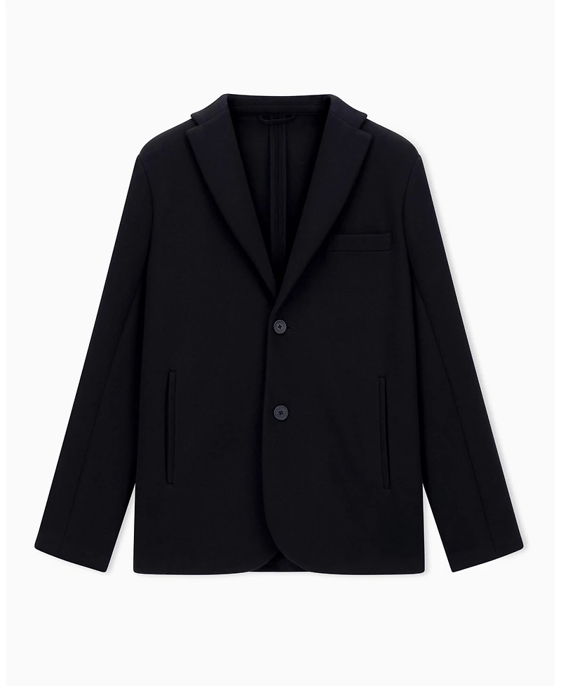 A|X Armani Exchange Men's Cozy Lab Pique Blazer