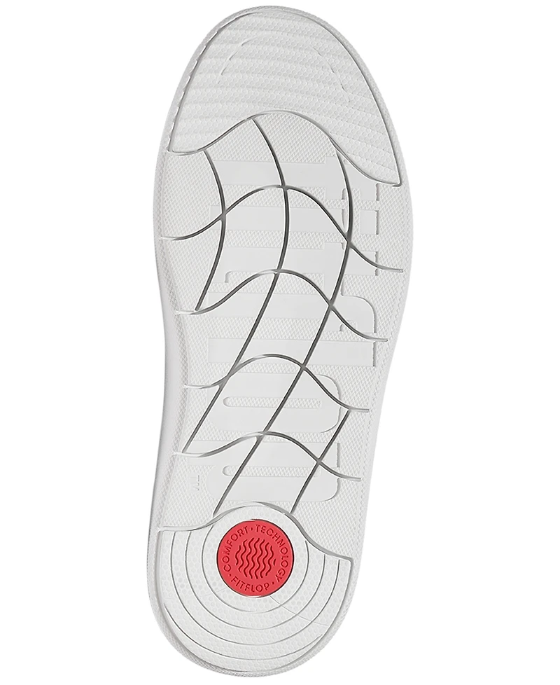 FitFlop Women's Rtg Metallic-Leather Lace-up Sneakers
