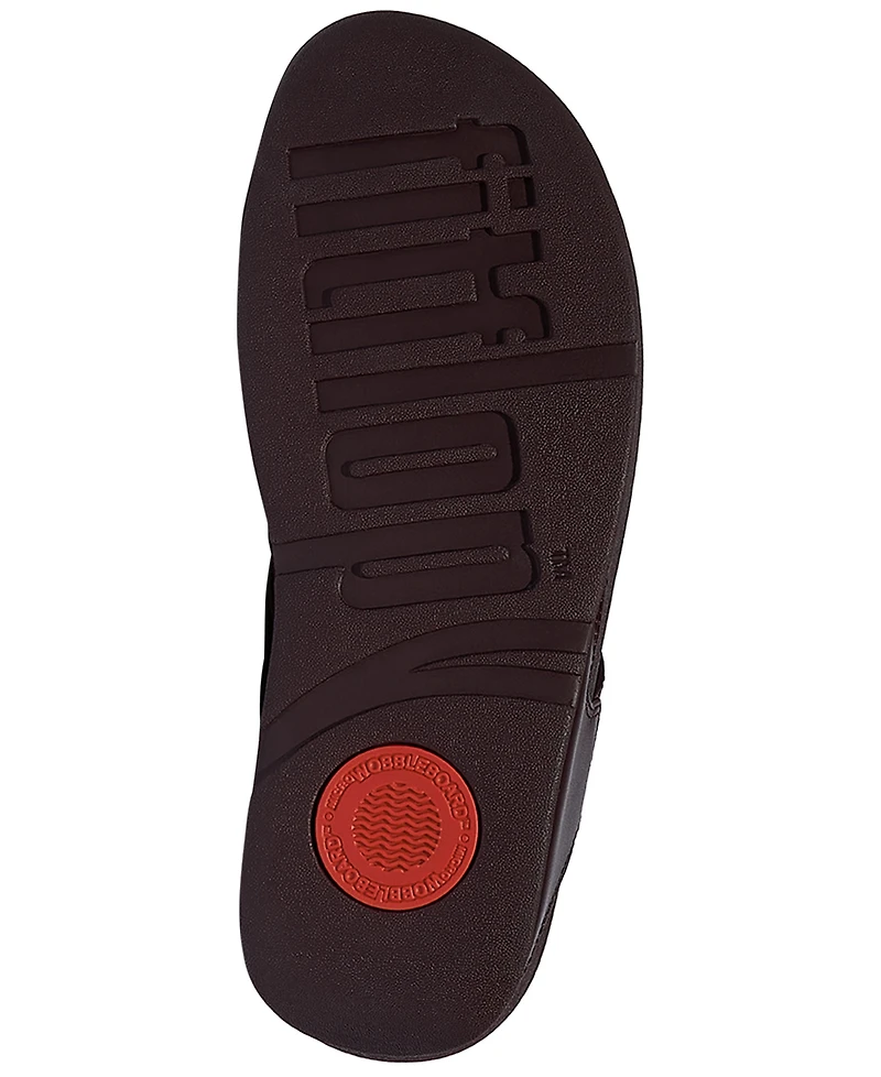 FitFlop Women's Lulu Leather Toe-Thongs Sandals