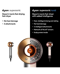 Special edition Dyson Supersonic Nural hair dryer | Amber Silk
