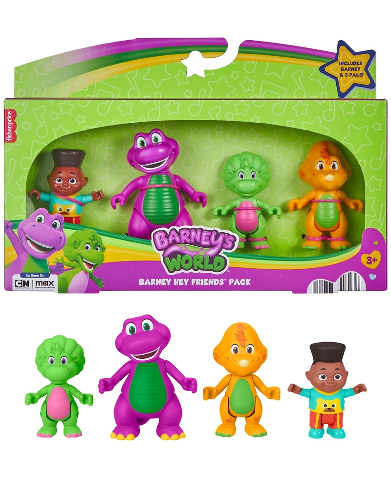 Barney's World Barney Hey Friends Toy Pack