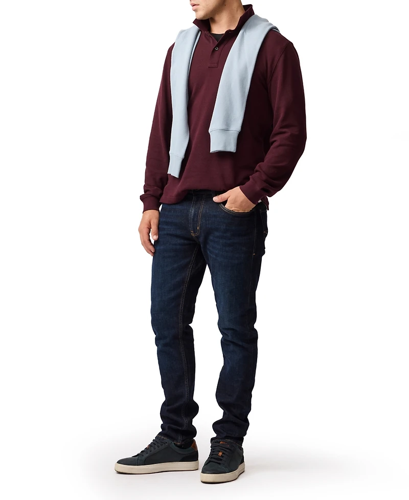 Rodd & Gunn Men's The Long Sleeve Slim Fit Polo Shirt