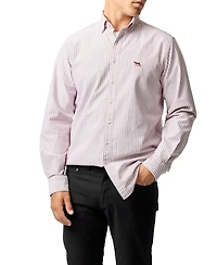 Rodd & Gunn Men's Oxford Stripe 4 Long Sleeve Shirt