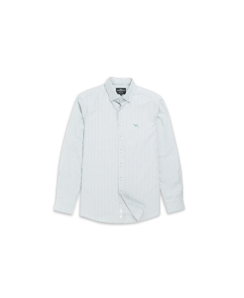 Rodd & Gunn Men's Oxford Stripe 4 Long Sleeve Shirt