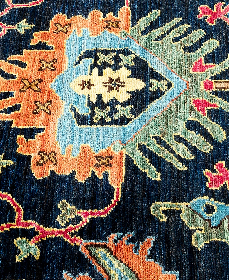 Adorn Hand Woven Rugs Serapi M1982 2'7"x10'2" Runner Area Rug