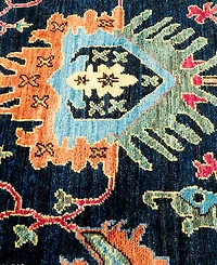 Adorn Hand Woven Rugs Serapi M1982 2'7"x10'2" Runner Area Rug