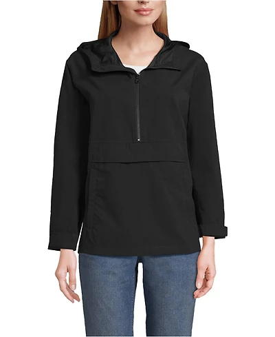 Lands' End Men's Unisex Wind Anorak Jacket