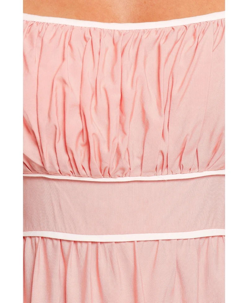 Petal and Pup Henley Midi Dress