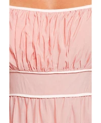 Petal and Pup Henley Midi Dress