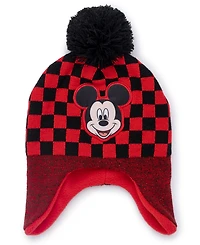 Mickey Mouse Toddler Boys 2-Piece Beanie and Mitten Set