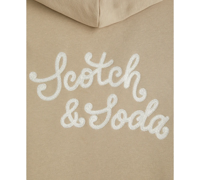 Scotch & Soda Men's Relaxed Fit Graphic Hoodie