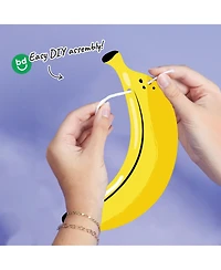 Big Dot of Happiness Let's Go Bananas Garland Banner, 30 Feet of Cord, 15 Double-Sided Banana Bunches