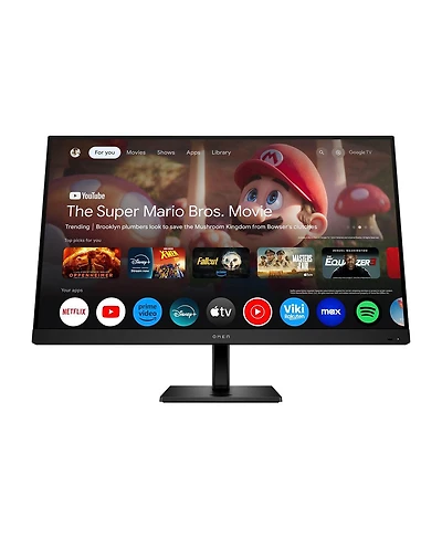 Hp Omen 32x 31.5" 4K Ultra Hd 144Hz Ips Lcd Hdr Smart Gaming Monitor, Black